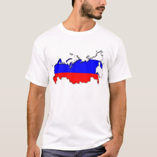 Map of Russia T-Shirt