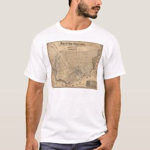 Map of San Francisco T-Shirt