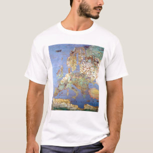 Map of Sixteenth Century Europe T-Shirt