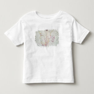 Map of South Africa illustrating Toddler T-Shirt