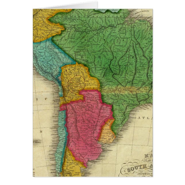 Map of South America 3 (Front)
