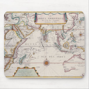 Map of South East Asia Mouse Pad
