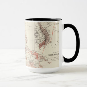 Map of South-East Asia & North Australia Mug