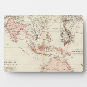 Map of South-East Asia & North Australia Plaque