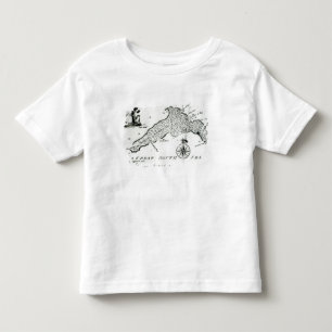 Map of South Pacific Island, 1800 Toddler T-Shirt