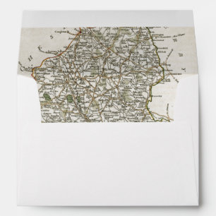 MAP OF STAFFORDSHIRE, 1793 ENVELOPES