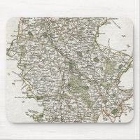 MAP OF STAFFORDSHIRE, 1793