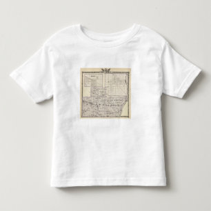 Map of Stark and west part of Marshall counties Toddler T-Shirt