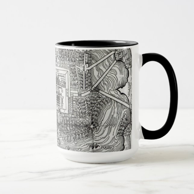 Map of Tenochtitlan Mug (Right)