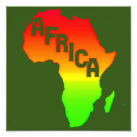 Map of the African Continent   