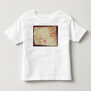 Map of the Atlantic Ocean, c.1550 Toddler T-Shirt