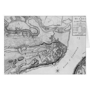 Map of the city and environs of Quebec
