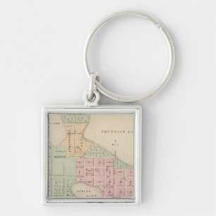 Map of the City of Albert Lea, Minnesota Key Ring
