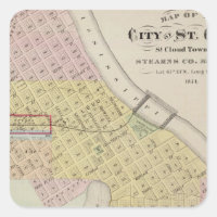 Map of the City of St. Cloud, Minnesota