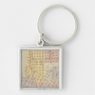 Map of the City of St. Peter, Minnesota Key Ring