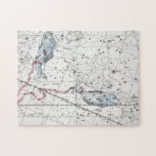 Map of The Constellations Plate XXII Jigsaw Puzzle