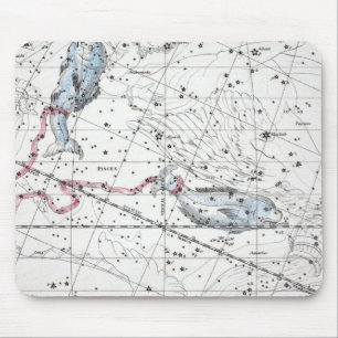 Map of The Constellations Plate XXII Mouse Pad
