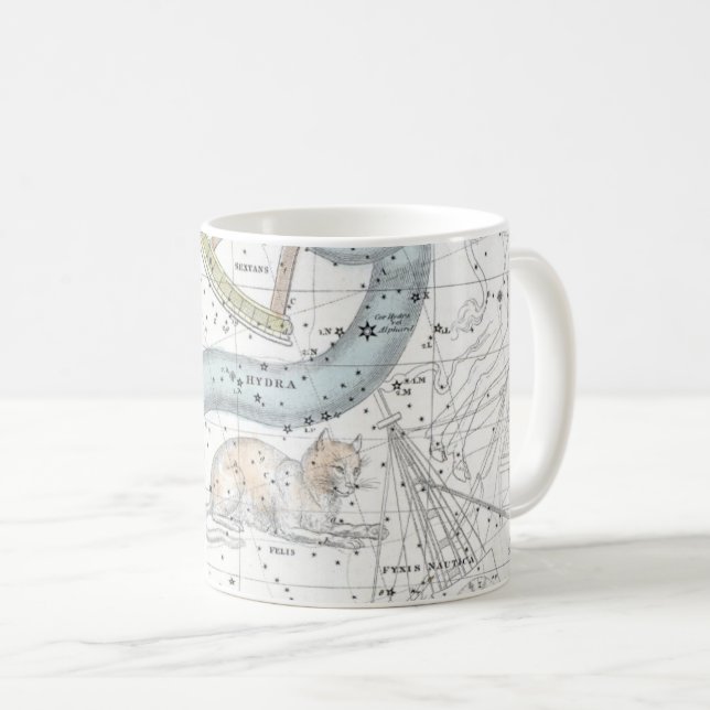 Map of The Constellations Plate XXVI Coffee Mug (Front Right)