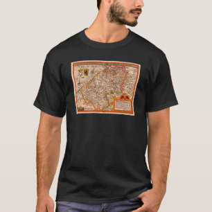 Map of the county of Flanders (1609) T-Shirt