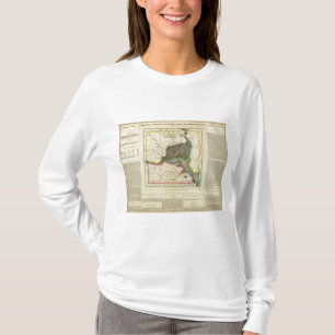 Map Of The District Of Columbia T-Shirt