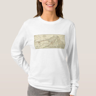 Map of the District of Montreal, Lower Canada T-Shirt