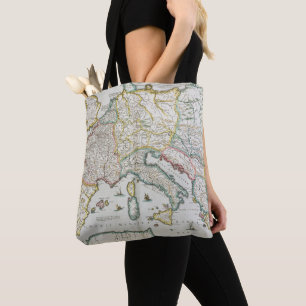 Map of the Empire of Charlemagne Tote Bag