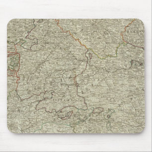Map of the Empire of Germany Southern section Mouse Pad