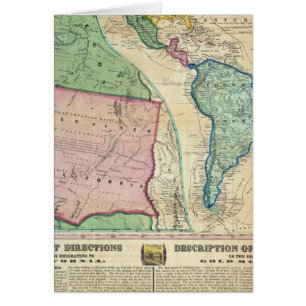 Map of the Gold Regions of California