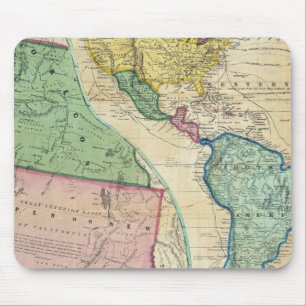 Map of the Gold Regions of California Mouse Pad