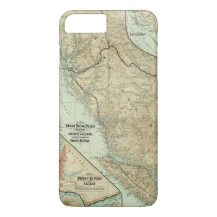 Map Of The Grand Trunk Pacific Railway iPhone 8 Plus/7 Plus Case