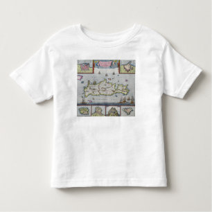 Map of the Island of Candia Toddler T-Shirt