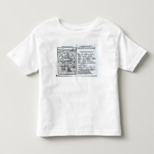 Map of the Island of Utopia and its Alphabet Toddler T-Shirt