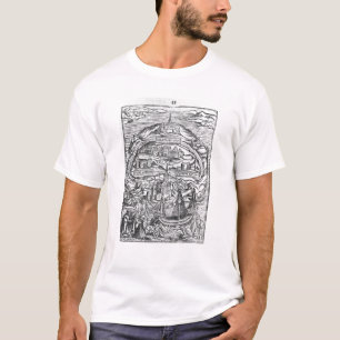 Map of the Island of Utopia, Book frontispiece T-Shirt