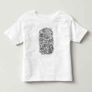 Map of the Island of Utopia, Book frontispiece Toddler T-Shirt