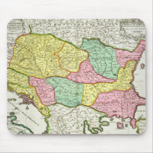 Map of the Kingdom of Hungary and the States which Mouse Pad