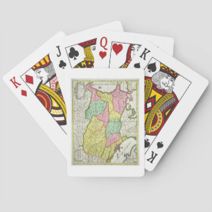 Map of the Kingdom of Hungary and the States which Playing Cards