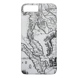 Map of the Kingdom of Siam iPhone 8 Plus/7 Plus Case