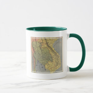 Map of the Kingdom of Siam Mug