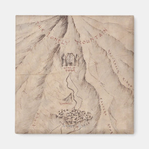 Map of The Lonley Mountain Magnet