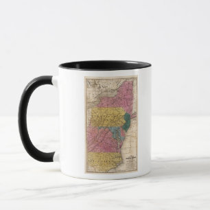 Map of the Middle States Mug
