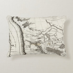 Map of the Missouri Decorative Cushion
