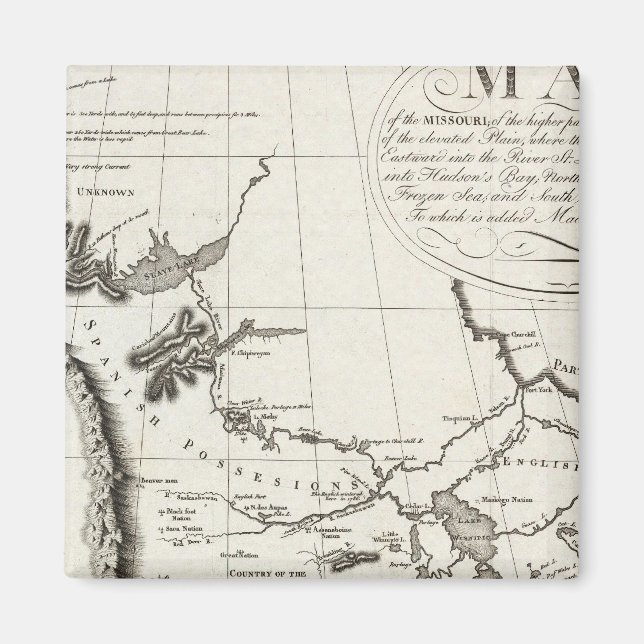 Map of the Missouri Magnet (Front)