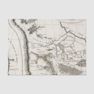 Map of the Missouri Tissue Paper