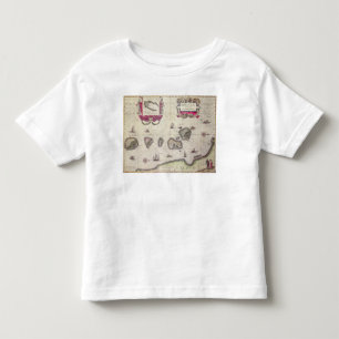 Map of The Moluccan Island, engraved Toddler T-Shirt