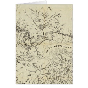 Map Of The New Alaska Gold Fields