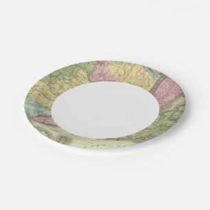 Map of the New York Paper Plate