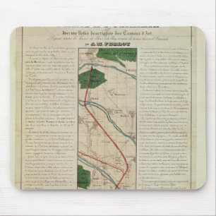 Map of the Paris to St. Germain Railway, by Mouse Pad