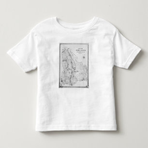 Map of the Parish of Hackney Toddler T-Shirt