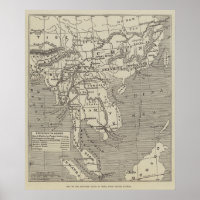 Map of the Proposed Route to China from Burma