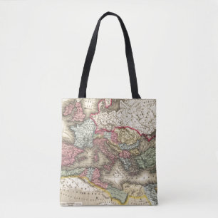 Map of the Roman Empire Tote Bag